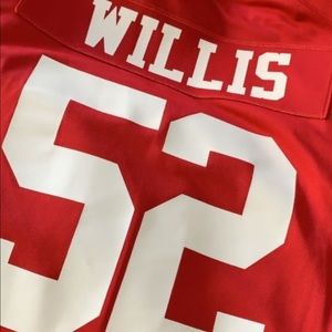 Patrick Willis 49ers Jersey.